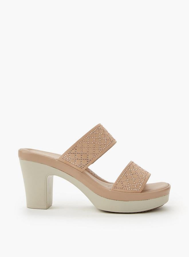 لو كونفورت صندل بحزامين مزين بتشكيلة رمضان - Image 1